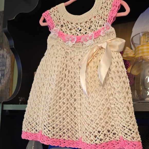 4 Custom Made Baby Girl Dresses - Picture 4 of 9